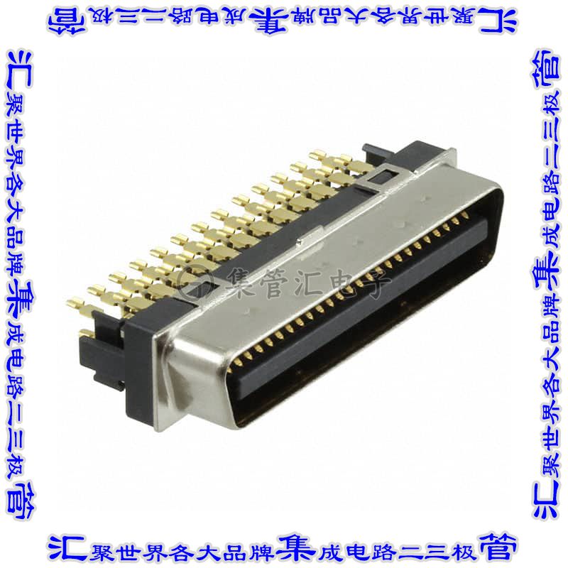 DF02P050F22A1 接插件连接器CONN PLUG 50POS STR SOLDER