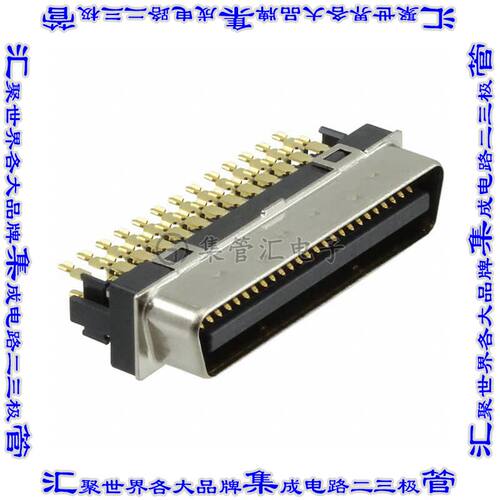 DF02P050F22A1 接插件连接器CONN PLUG 50POS STR SOLDER