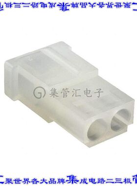 1-480683-0 矩形连接器外壳2POS插头5.08mm母形插口天然色自由悬