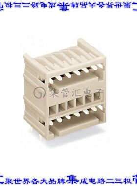 734-407 端子块连接器14POS接头公引脚带罩2排3.5mm灰色90DEG通孔