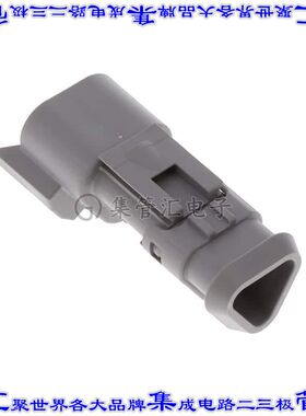 DT04-3P-TE81 矩形连接器外壳3POS插座2排公形引脚灰色自由悬挂