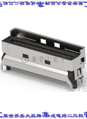 2379397-2 卡边缘连接器74POS母头2排0.6mm黑色镀金