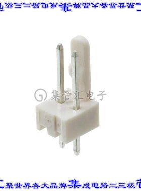 61900211121 针座连接器2POS接头2.54mm公形插针通孔直针锡
