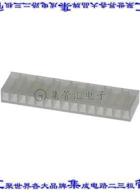 9503151 0009503151矩形连接器外壳15POS插座3.96mm天然色自由悬