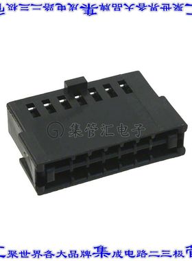 487223-2 接插件连接器CONN FFC RCPT HSG 14POS 2.54MM