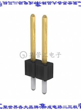 78229-102HLF 针座连接器2POS接头2.54mm公形插针通孔直针镀金