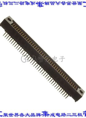 532448-5 背板连接器160POS接头公引脚4排2.54mm通孔黑色