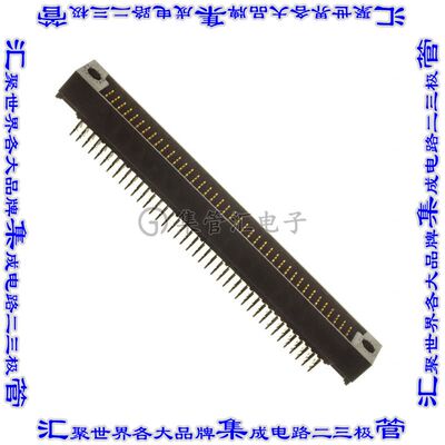 532448-5 背板连接器160POS接头公引脚4排2.54mm通孔黑色