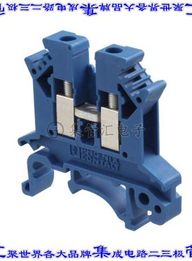 3001048 端子块连接器2POS馈通式6.2mm蓝色12-30AWG
