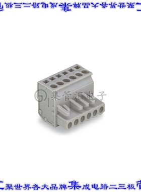 232-218/026-000 端子块连接器18POS插头母插口5mm灰色自由悬挂