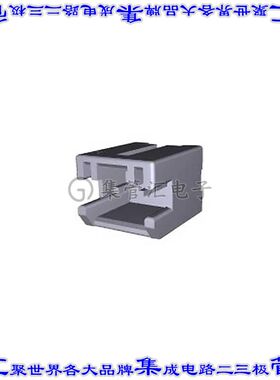 1376478-2 针座连接器2POS接头2.5mm公形插针通孔直针锡