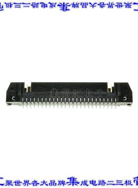 1-5102154-0 针座连接器50POS接头2排2.54mm公形插针通孔直针镀金