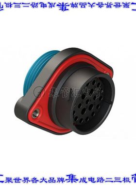 AHDP02-24-21SR-WTA 圆形连接器21POS插座外壳用于母插口黑色面板