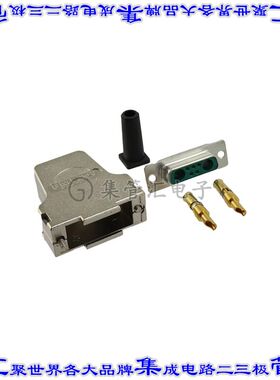 1731140084 连接器7(5+2电源)后壳180度屏蔽银