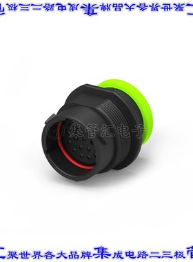 HDP24-18-20SN 圆形连接器20POS插座外壳用于母插口黑色面板安装