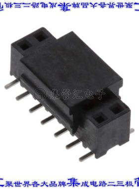 1-2314844-4 针座连接器14POS插座2排2mm母形插口表贴SMD镀金