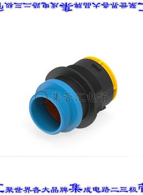 HDP24-24-31SE-L015 圆形连接器31POS插座外壳用于母插口黑色面板