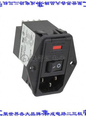 PE0S0SBX0 电源接入连接器3POS插座公插片模块IEC320-C14面板安装