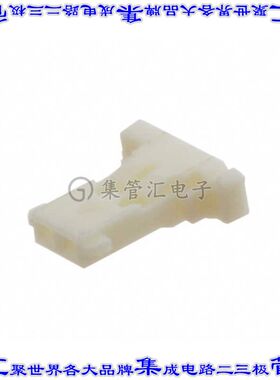 125CH-G-02 矩形连接器外壳2POS插座1.25mm母形插口白色自由悬挂