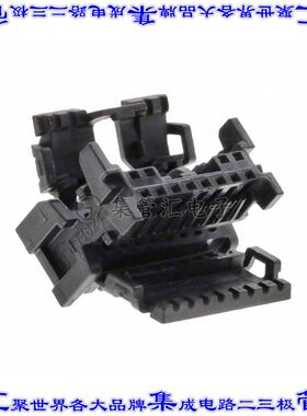 348245124 0348245124矩形连接器外壳12POS插座2排2mm母形插口黑