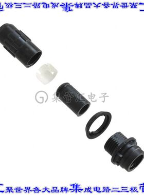 HR30-7J-10PC(71) 圆形连接器10POS插孔盖用于公插针黑色自由悬挂