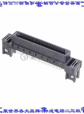 HSEC8-130-01-L-D-EM2 卡边缘连接器60POS母头2排0.8mm黑色镀金