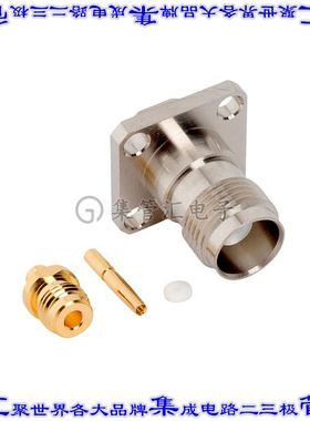 122389 同轴连接器TNC插孔母形插口压接50欧姆面板安装