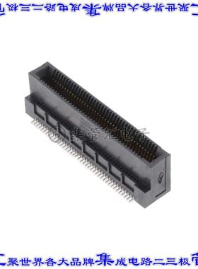 MEC6-140-02-L-DV-A-K-TR 卡边缘连接器80POS母头2排0.64mm黑色镀