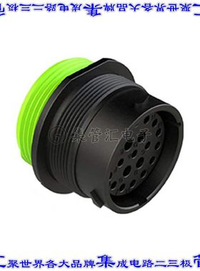 AHDP04-24-21SN-WTA 圆形连接器21POS插座外壳用于母插口黑色面板