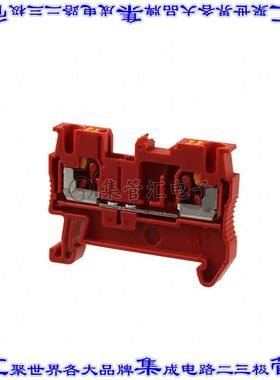 3209512 端子块连接器2POS馈通式5.2mm红色12-26AWG