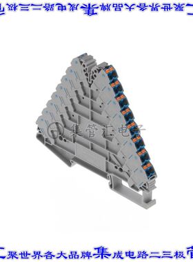 3270227 接线板专用连接器32POS编组连接器8排8.3mm灰色