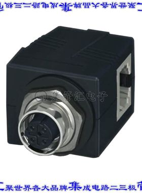 1414397 适配器 圆形母插口4 位置 至 模块母插孔8p8c（RJ45）