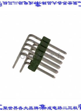 826953-5 针座连接器10POS分离式2排2.54mm公形插针通孔直角锡