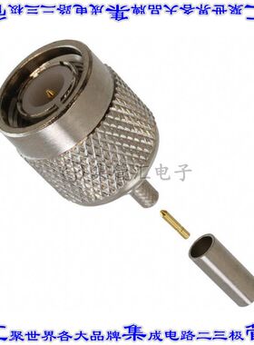 122118 同轴连接器TNC插头公引脚压接焊接50欧姆自由悬挂