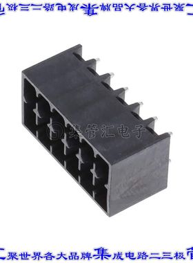 NR12110000G0G 端子块连接器12POS接头公引脚带罩2排3.5mm黑色垂
