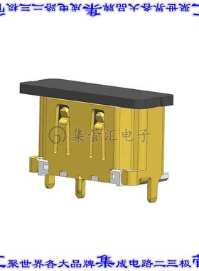 476591100 0476591100连接器HDMI插座19POS表面安装通孔