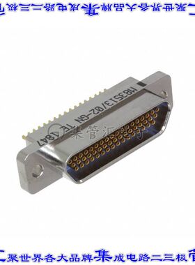 1532207-1 连接器51POS插座母插口3排D-TYPE型自由悬挂