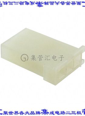 172344-1 矩形连接器外壳3POS插座4.14mm天然色自由悬挂