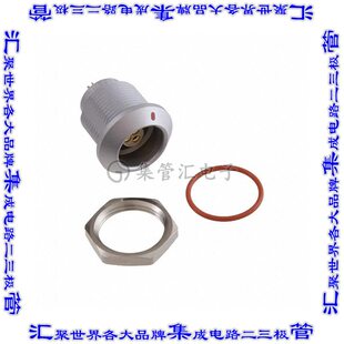 EGG.1K.303.CLL 圆形连接器3POS插座母插口焊杯镀金面板安装