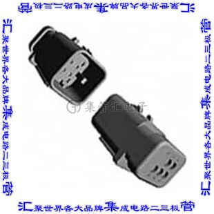 776438-1 矩形连接器外壳12POS插座2排4.5mm公形引脚黑色自由悬挂