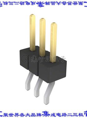 GBC03SBSN-M89 针座连接器3POS分离式2.54mm公形插针表贴SMD镀金