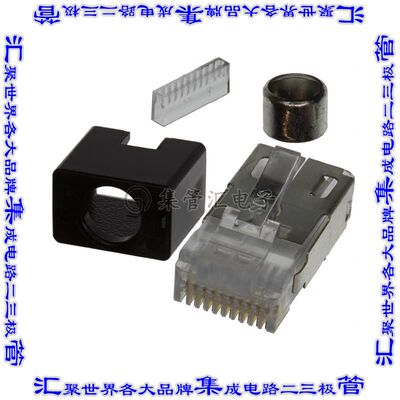 937-SP-361010-A161 接插件连接器CONN MOD PLUG 10P10C SHIELDED