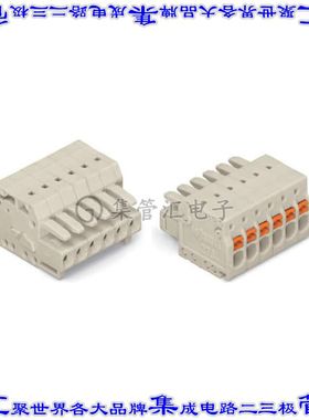 2734-116 端子块连接器16POS插头母插口3.5mm灰色自由悬挂