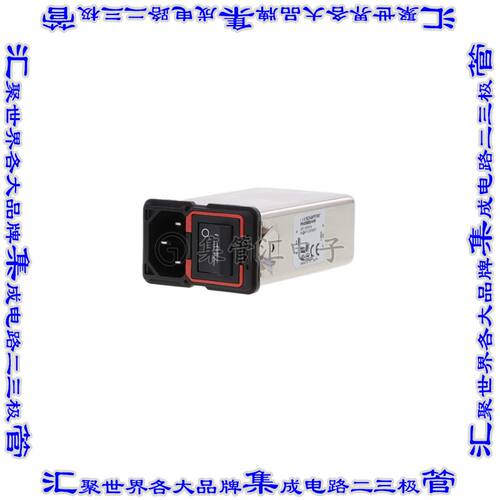 FN9289EB-6-06 电源接入连接器3POS插座公插片模块IEC320-C14面板