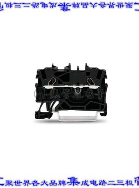 2001-1205 端子块连接器2POS馈通式4.2mm黑色14-22AWG