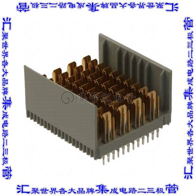 1469002-1 背板连接器120POS接头公引脚8排2.5mm通孔