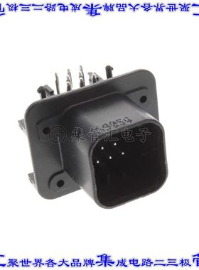 776279-1 针座连接器8POS接头3排4mm公形插针通孔锡