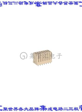 254016 背板连接器7POS插座母插口2mm通孔