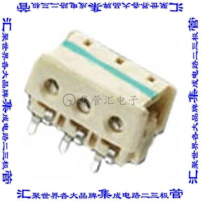 2-2106751-3 连接器3POS单条导线4mm通孔直角IDC22AWG天然色