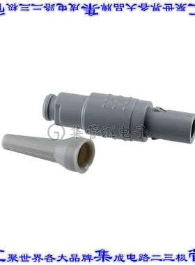 8P1P00417BGL421 圆形连接器4POS插头公引脚焊杯镀金自由悬挂